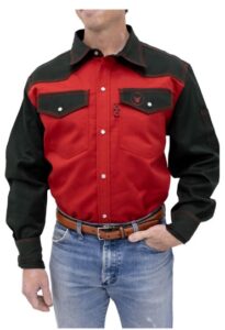 Weld-A-Beast FR Shirt Red & Black
